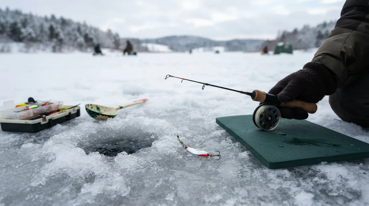 Ice Fishing Simulator: как играть и выбирать снасти